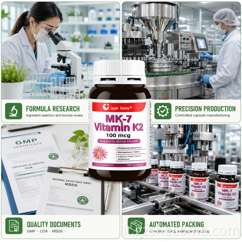 Vitamin K2 MK-7 Capsules10